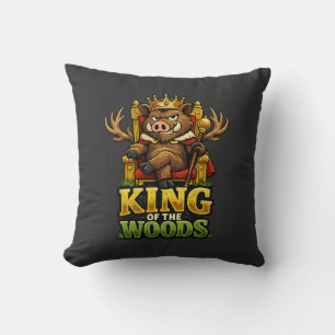 Coussin Roi de la Forêt