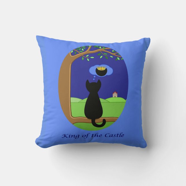 Coussin Roi du Château (Recto)
