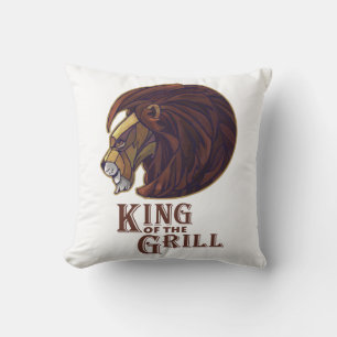 Coussin Roi du Grill