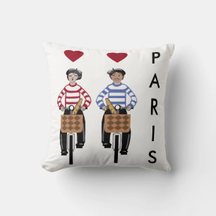 Coussin Romance à Paris