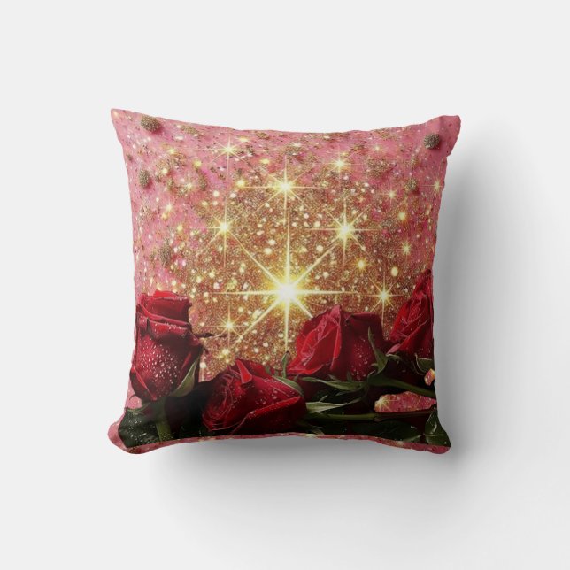 Coussin Romance embrassée (Recto)