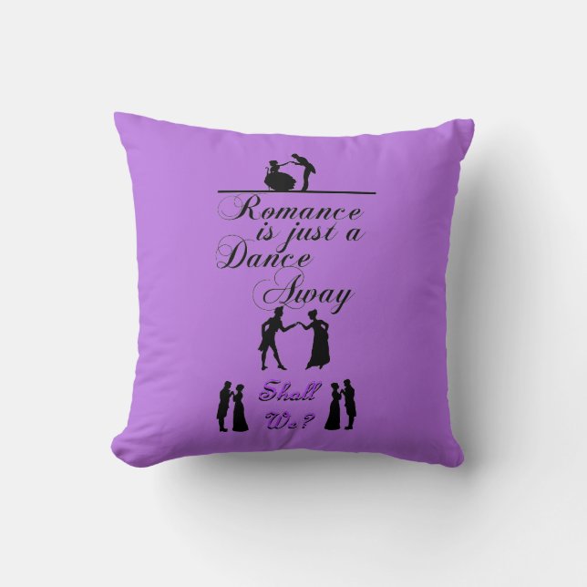 Coussin Romance Est Juste Une Danse À L'Oreiller (Recto)