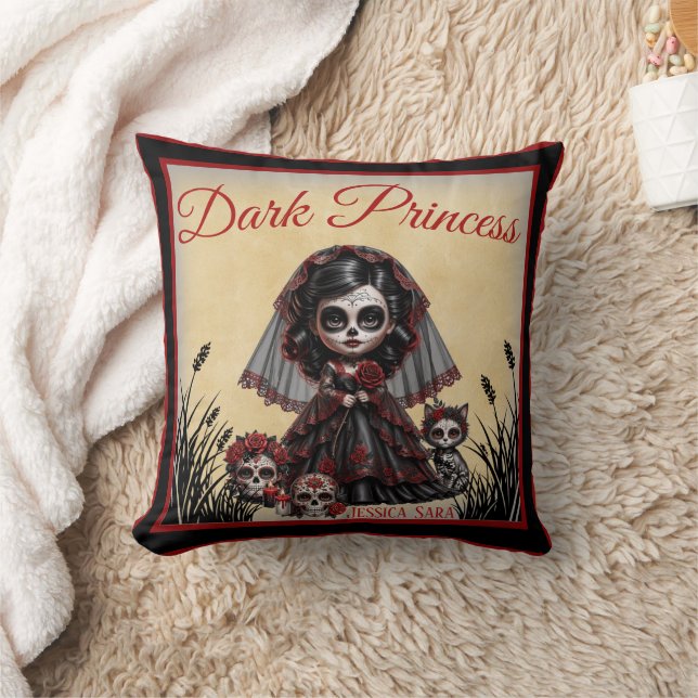 Coussin Romance Sombre_ Princesse Sombre (Couverture)