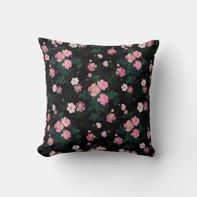 Coussin Romantique Roses Roses Roses Roses Roses Roses Flo (Recto)