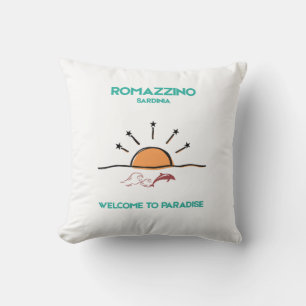 Coussin Romazzino Sardaigne Bienvenue au Paradis Luxe