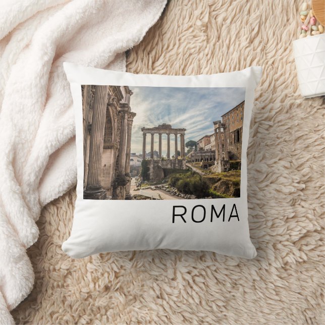 Coussin Rome Forum Romanum Italie Vacances Souvenir (Couverture)