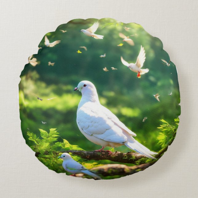 Coussin rond (Devant)