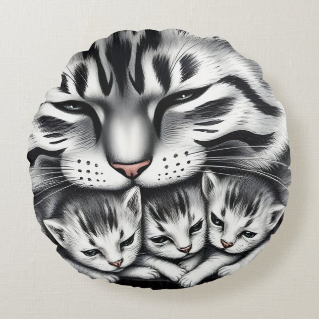 Coussin rond (Devant)