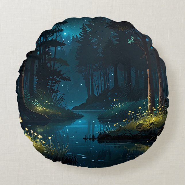 Coussin rond (Devant)