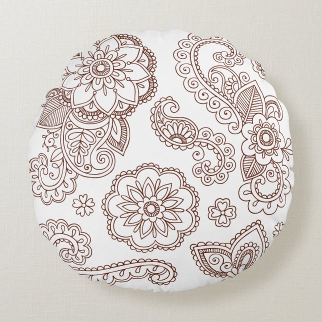 Coussin rond (Devant)