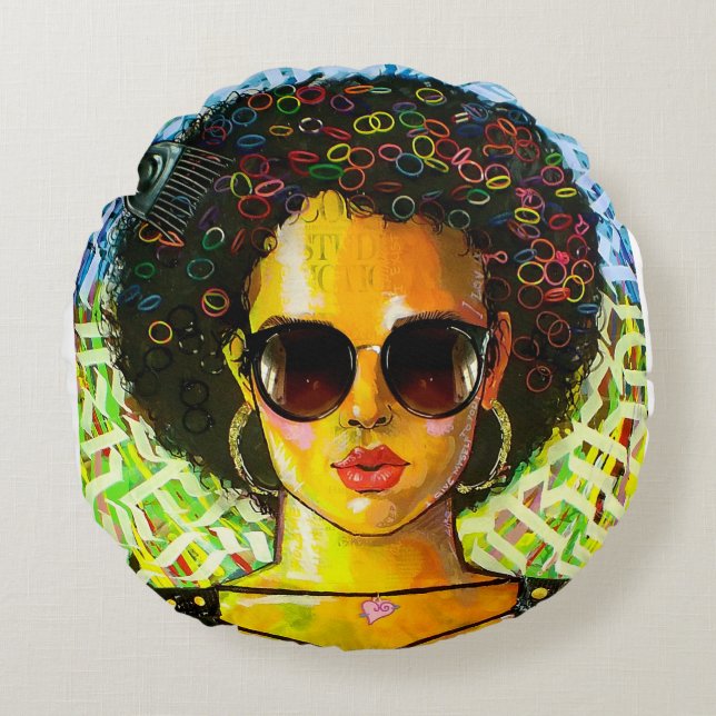 Coussin rond (Devant)