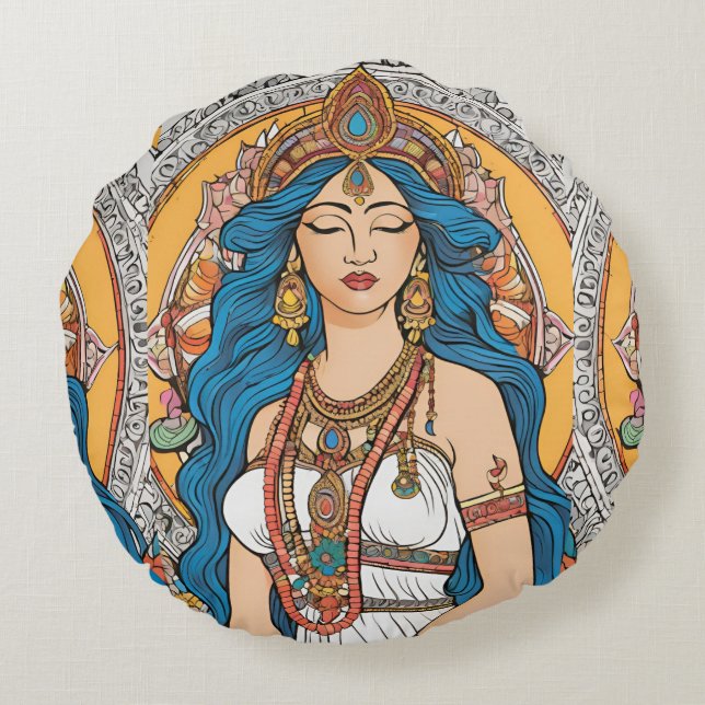Coussin rond (Dos)