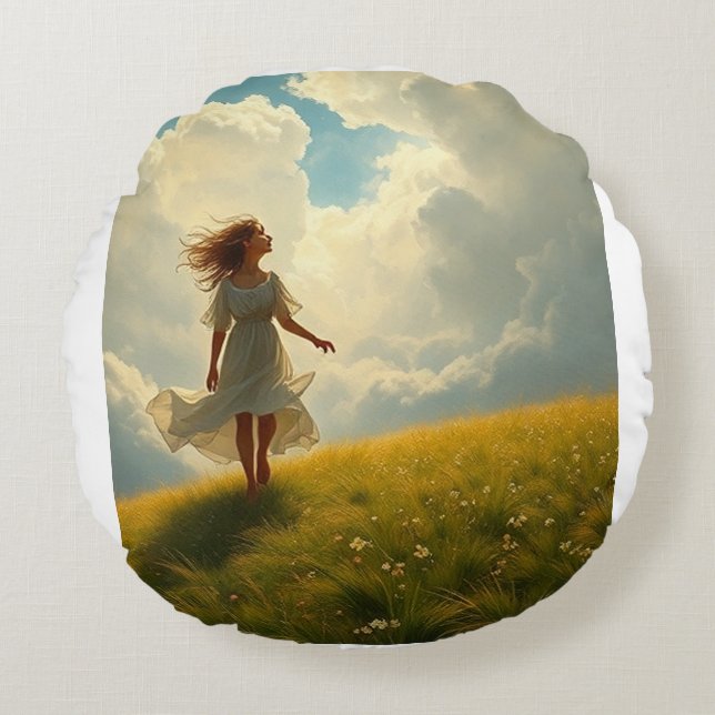 Coussin rond (Devant)