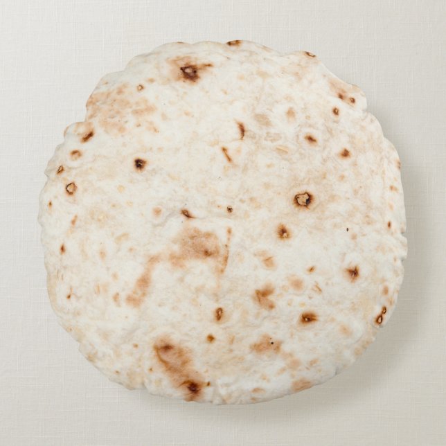 coussin rond à coque tortilla (Devant)