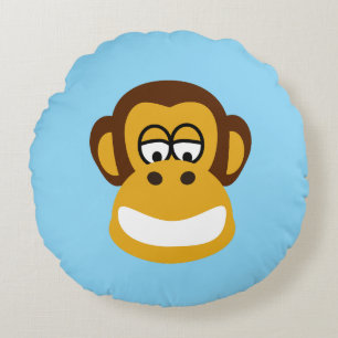 Coussin rond à grains de chèvre