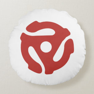 Coussin Rond Audiophile De 45 RPM