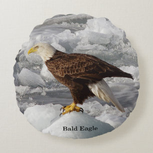 Coussin rond Bald Eagle