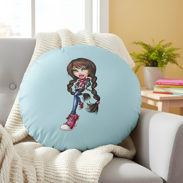 Coussin rond Bratz (Créateur téléchargé)