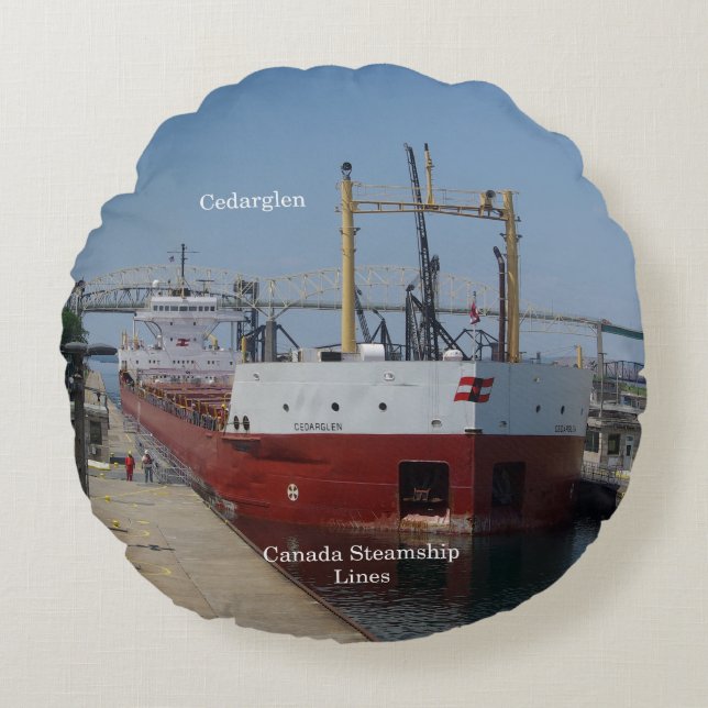 Coussin rond Cedarglen (Devant)
