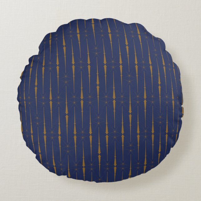 Coussin rond de baguettes magiques (Devant)