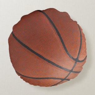 Coussin rond de basket-ball