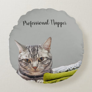 Coussin rond de chat Napper professionnel