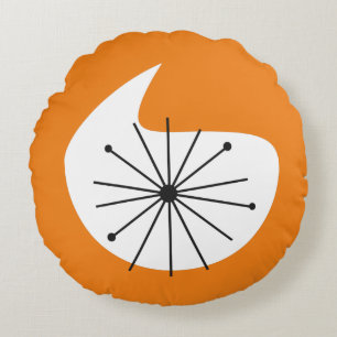 Coussin rond de l'âge atomique de démarrage COULEU