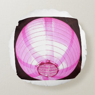 Coussin rond de lumière enchanté