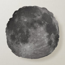 Coussin rond de lune