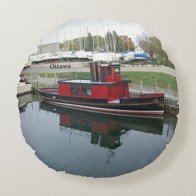 Coussin rond d'Ottawa (Devant)