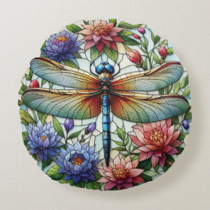 Coussin rond Dragonfly