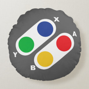Coussin rond du contrôleur de jeux de console pour