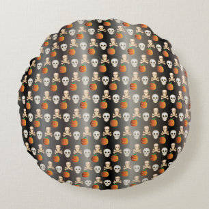 Coussin rond Halloween