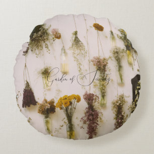 Coussin Rond Jardin de Sérénité