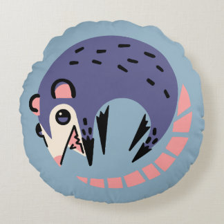 Coussin rond Opossum