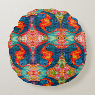 Coussin rond Pisces