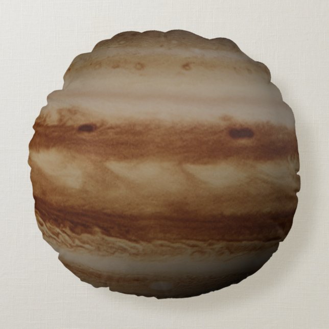 Coussin rond Planet Jupiter (Devant)