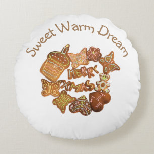 Coussin rond Sweet Warm Dream