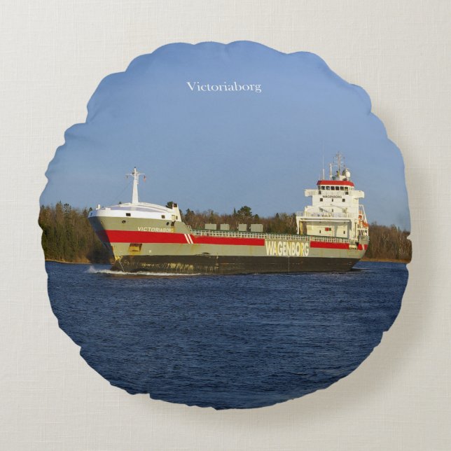 Coussin rond Victoriabort (Devant)