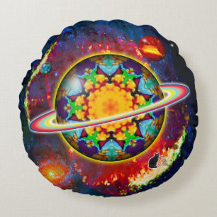 Coussin rond Zargon Orbz