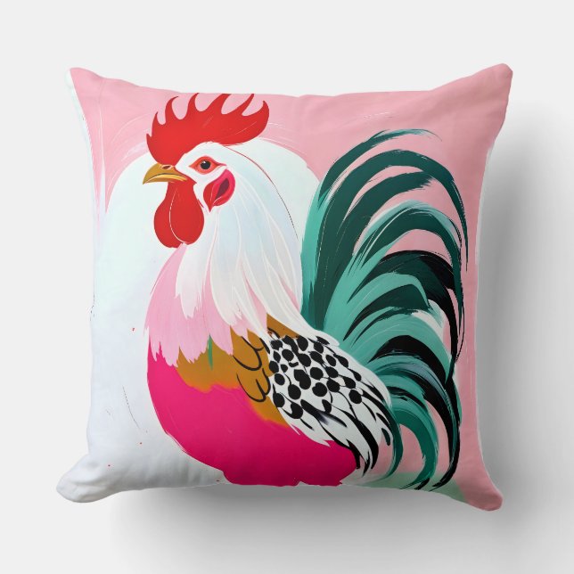 Coussin Rooster (Recto)