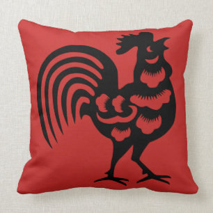 Coussin Rooster chinois