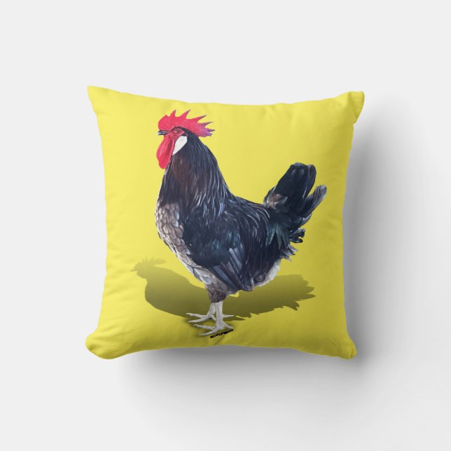 Coussin Rooster de Minorque (Recto)