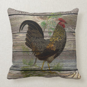 Coussin Rooster rustique