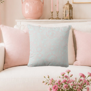 Coussin Rosalie Douce Teinte Rose 🌸