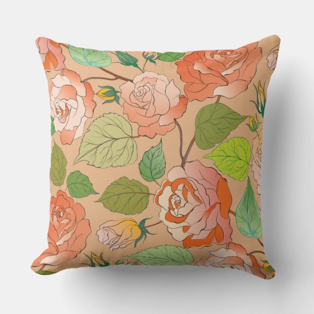 Coussin Rose 21 (Recto)