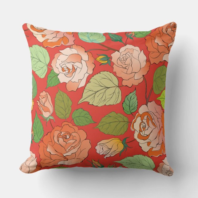 Coussin Rose 26 (Recto)