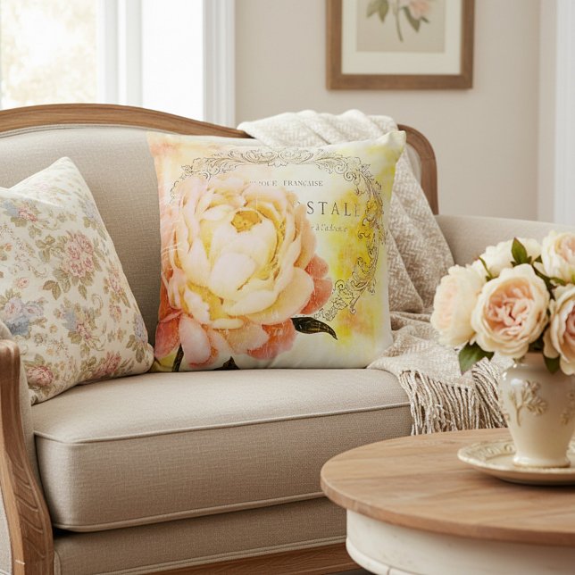 Coussin Rose ancienne (Créateur téléchargé)