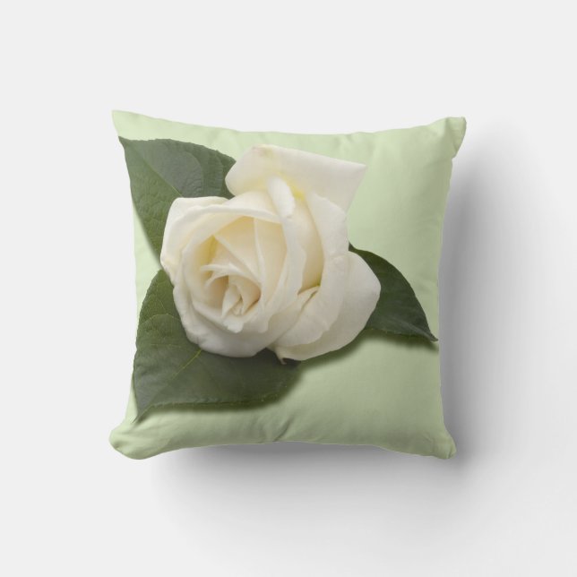 Coussin Rose blanc (Recto)