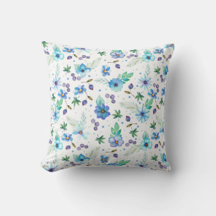 Coussin Rose bleu